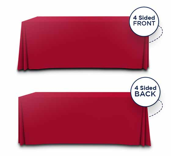 Solid Color Table Throws - Image 2