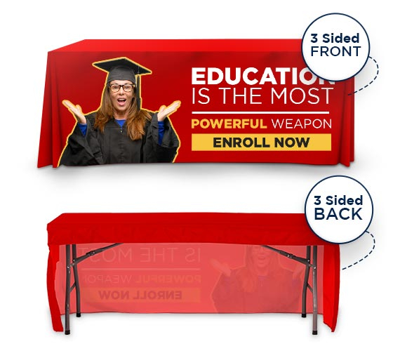 Premium Table Throw (Full-Color Dye Sublimation, Full Bleed) - Image 4
